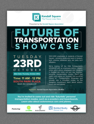 Flyer-Design von SAI DESIGNS für Kendall Square Association | Design: #19648761