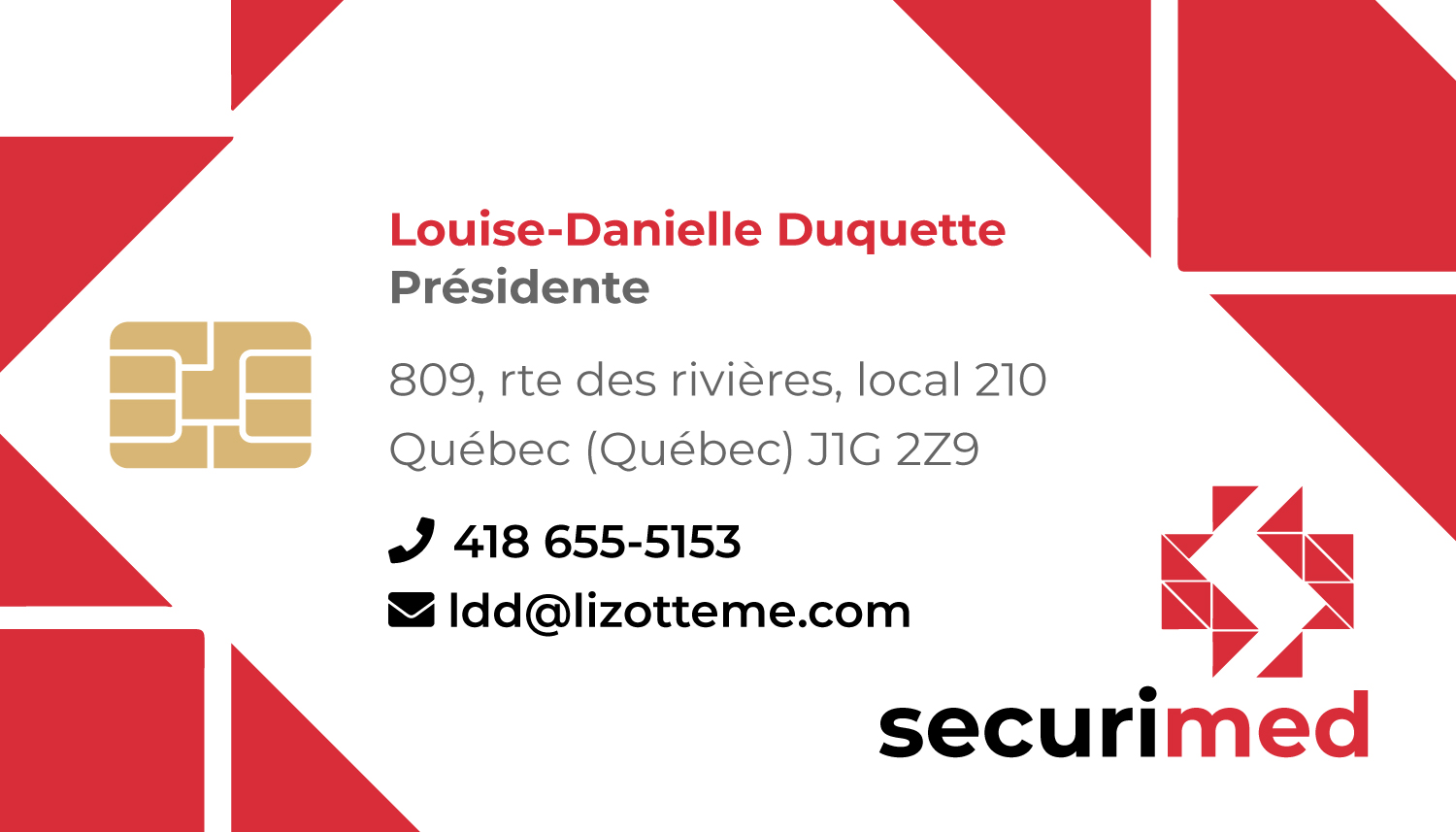 Business Card Design by Baz HQ for SECURIMED | Design #19685813