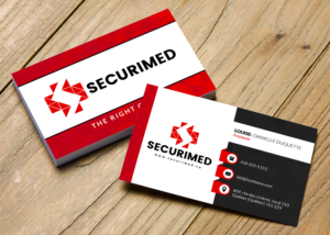 Business Card Design by SAI DESIGNS for SECURIMED | Design: #19729376