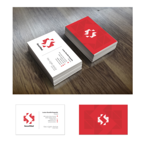 Business Card Design by lyndon for SECURIMED | Design: #19718218