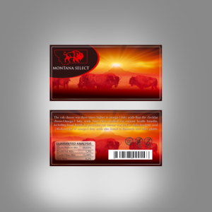 Verpackungs-Design von slavisa_ves für Tug And Go/ Montana select | Design #19603707