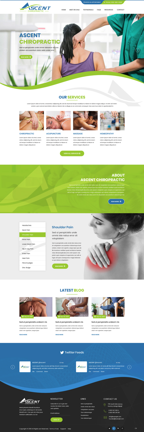 Web Design by pb for this project | Design #19605721