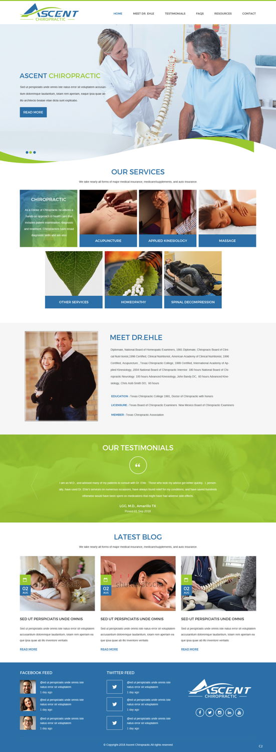 Web Design by pb for this project | Design #19605722