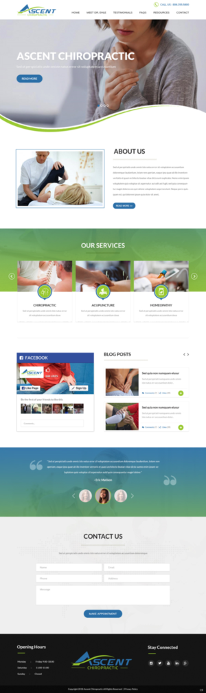 Web Design by pb for this project | Design: #19605723