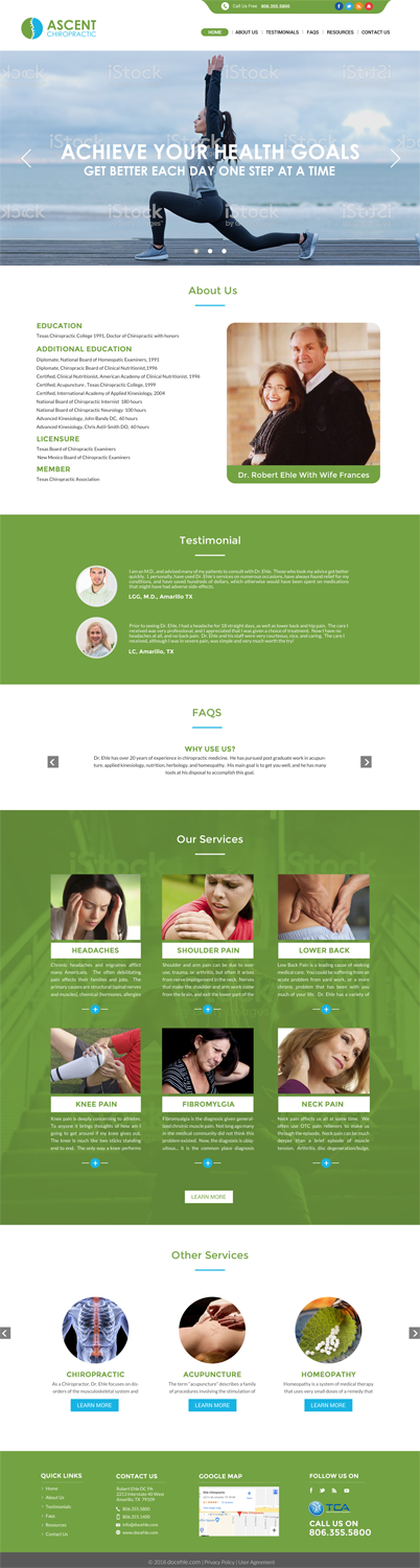 Web Design by chandrayaan.creative for this project | Design #19669149