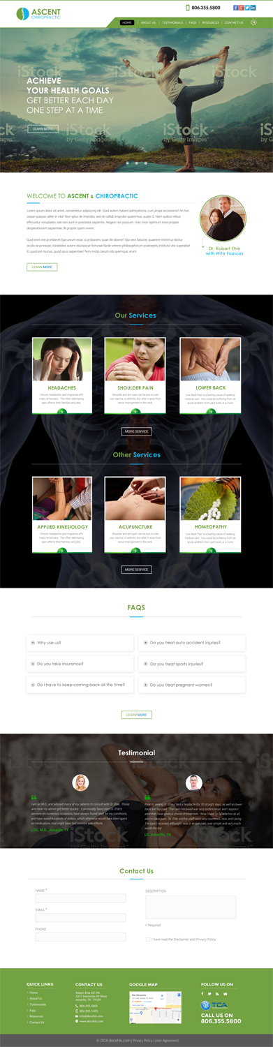 Web Design by chandrayaan.creative for this project | Design #19682853
