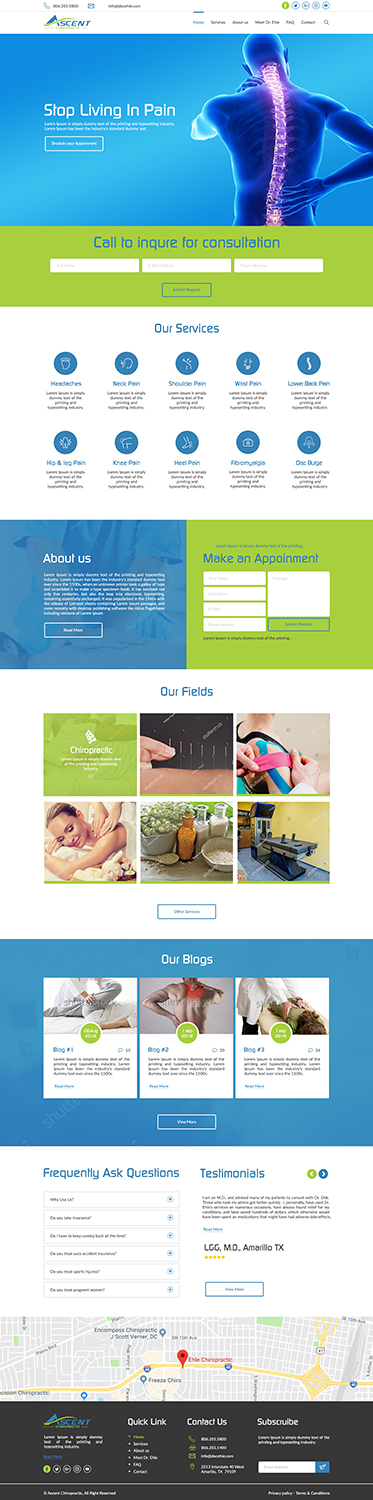 Web Design by bdesigner9 for this project | Design #19605595