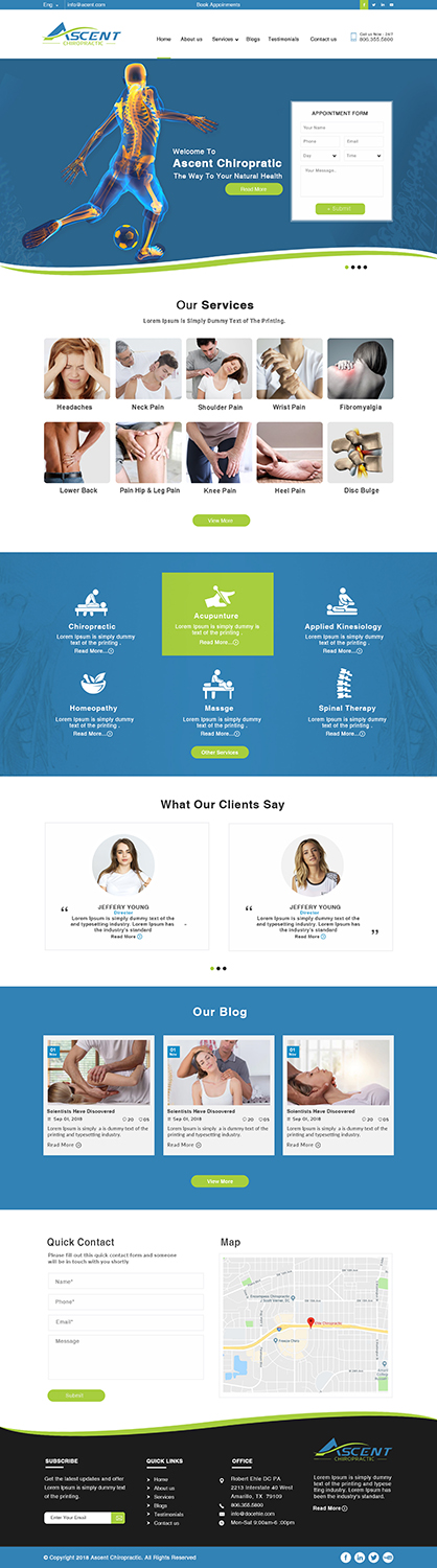 Web Design by bdesigner9 for this project | Design #19605634