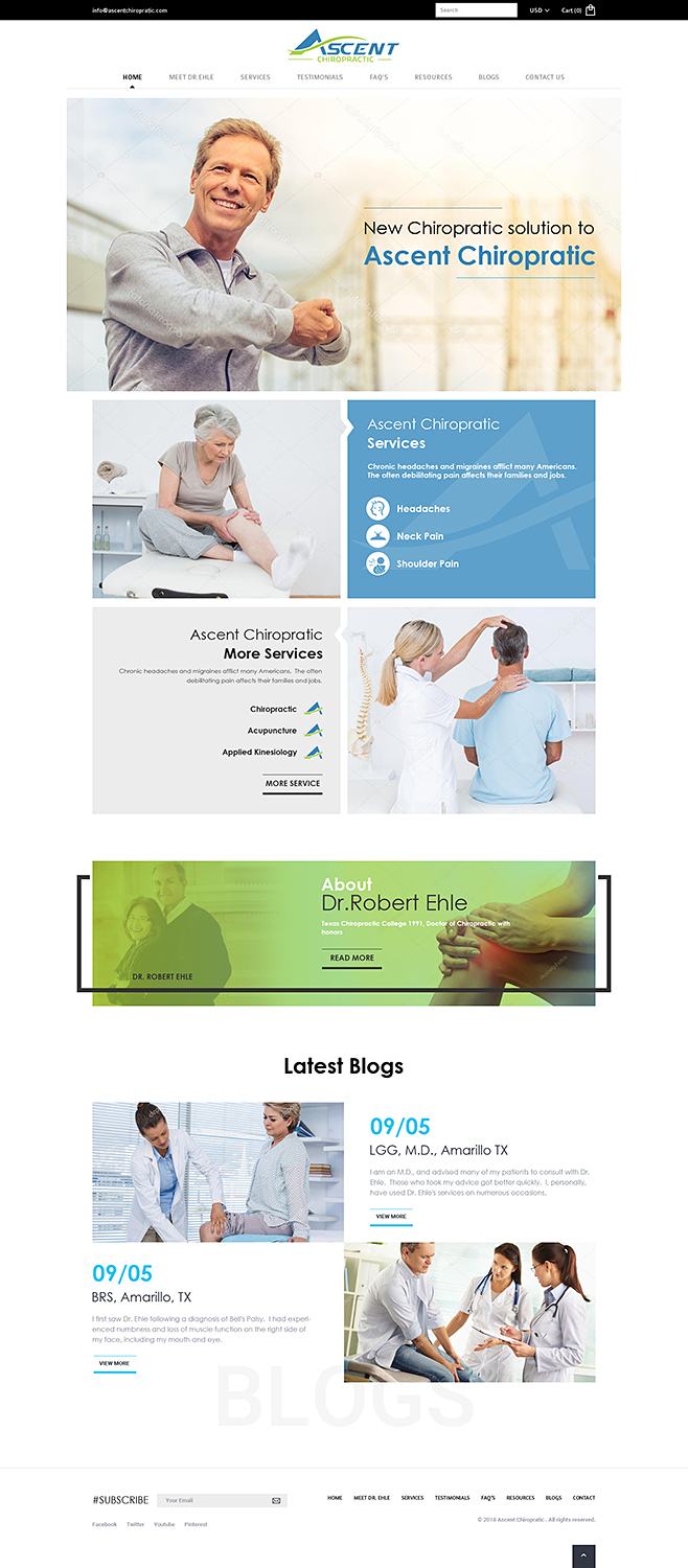 Web Design by PiXthemes for this project | Design #19652731