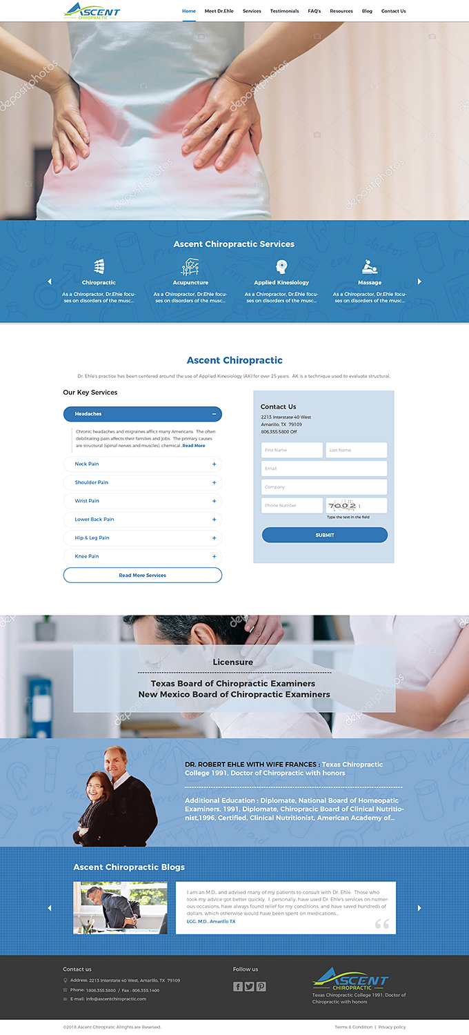 Web Design by PiXthemes for this project | Design #19660839