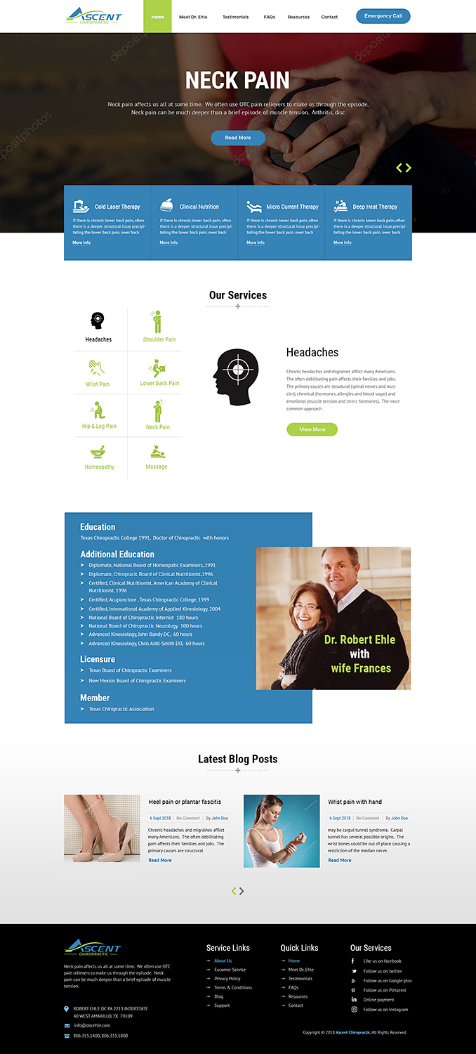 Web Design by PiXthemes for this project | Design #19661846