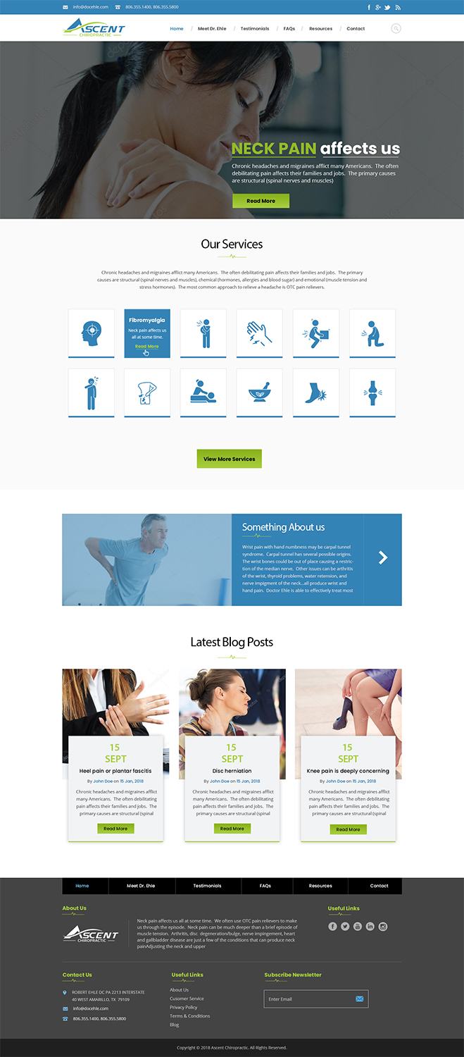 Web Design by PiXthemes for this project | Design #19661869
