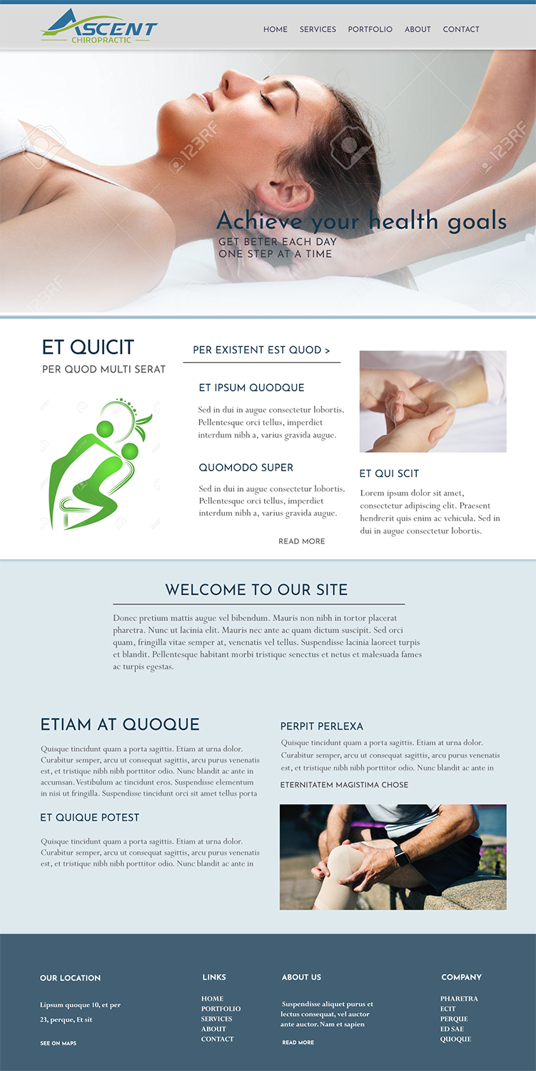 Web Design by designer for this project | Design #19662533