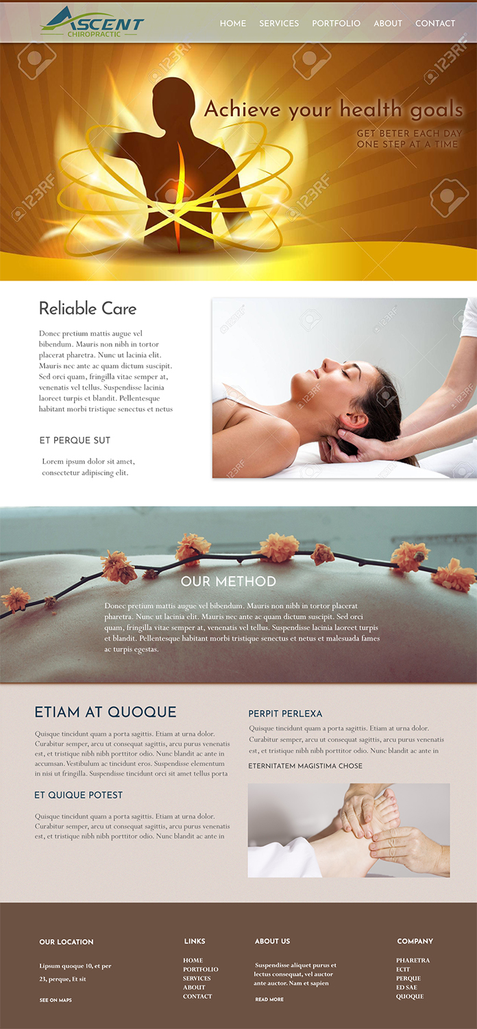 Web Design by designer for this project | Design #19662540