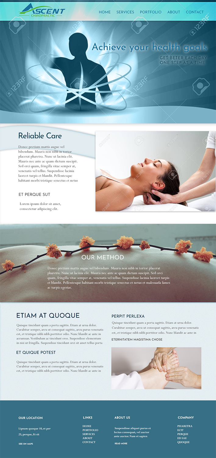 Web Design by designer for this project | Design #19662542