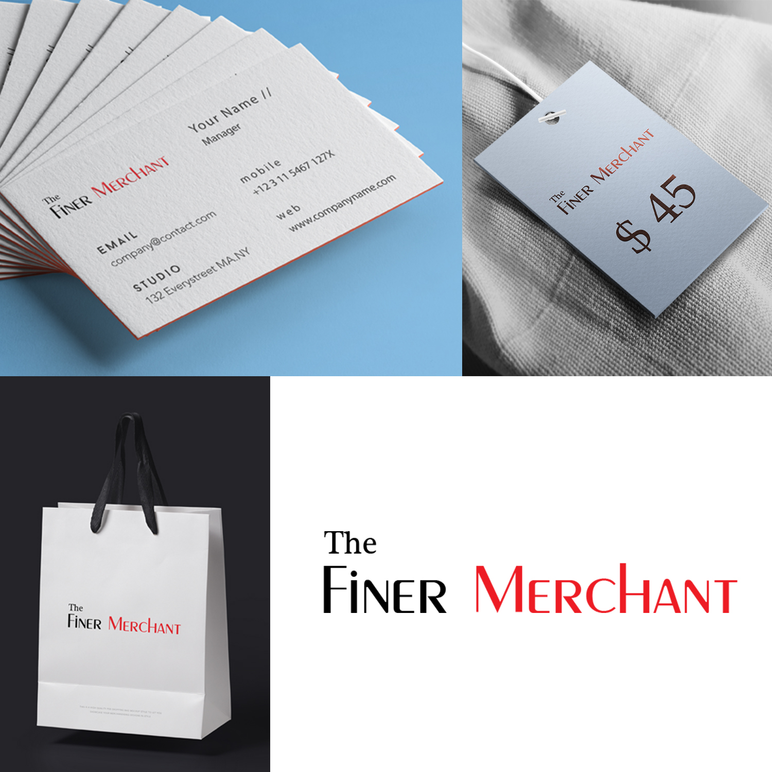 Logo Design by A Shen for The Finer Merchant | Design #19600019