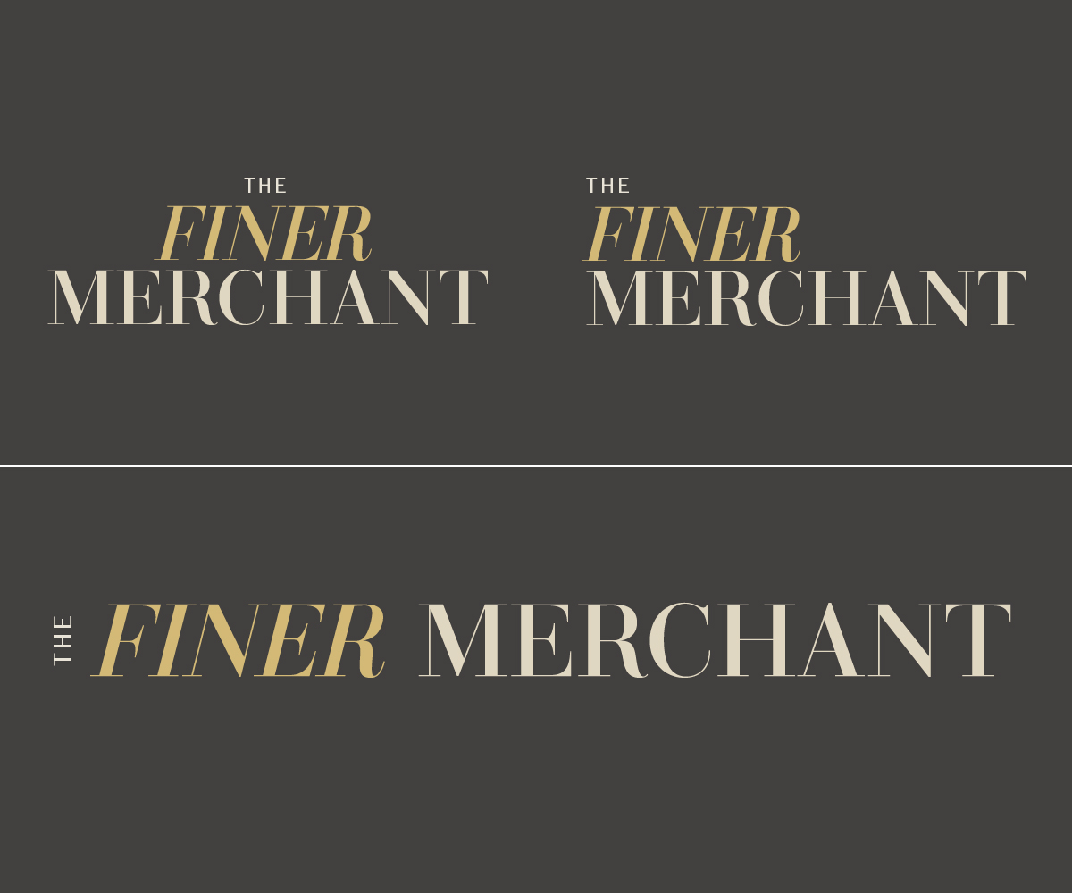 Logo-Design von hausofreese für The Finer Merchant | Design #19601383