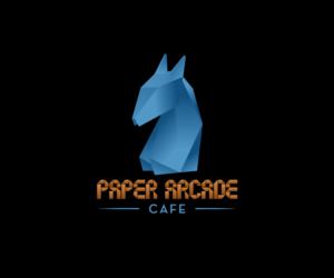 Paper Arcade Cafe | Logo Design by ACK Design