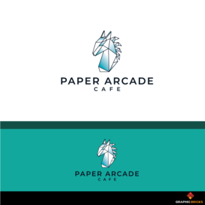 Paper Arcade Cafe | Diseño de Logo por Graphic Bricks