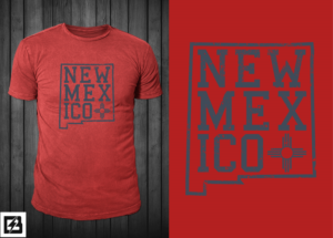 New Mexico/ Española pride project | T-shirt Design by Barney Stinson