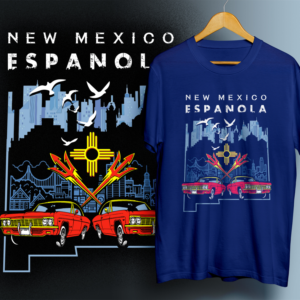New Mexico/ Española pride project | T-shirt Design by 99.degree