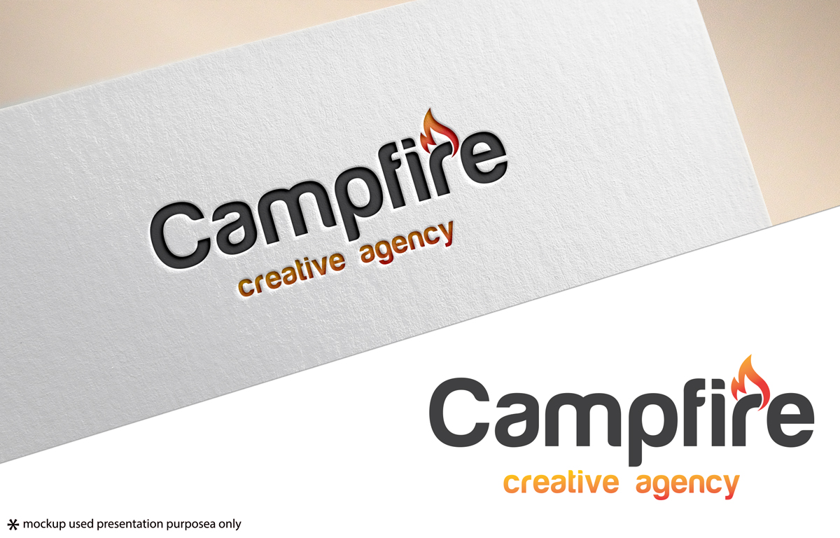 Logo Design by Rubia@ for Campfire creative | Design #19620711
