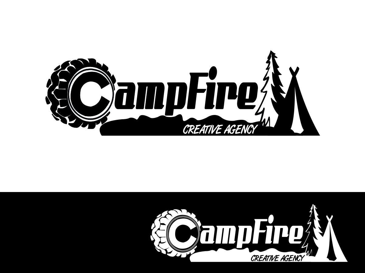 Logo Design by symphonia design for Campfire creative | Design #19613587
