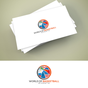 World of Basketball events | Logo Design by ClearDesign