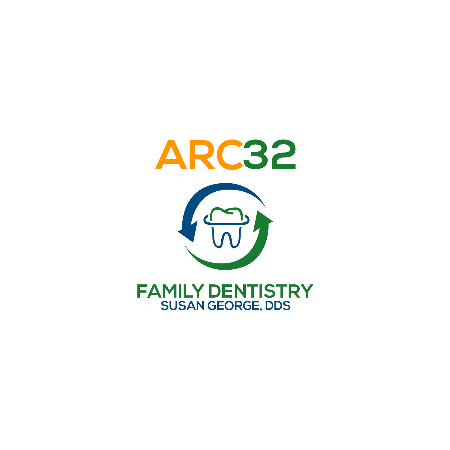 Logo Design by kubrickudesigns for Arc 32 Family Dentistry | Design #20180060