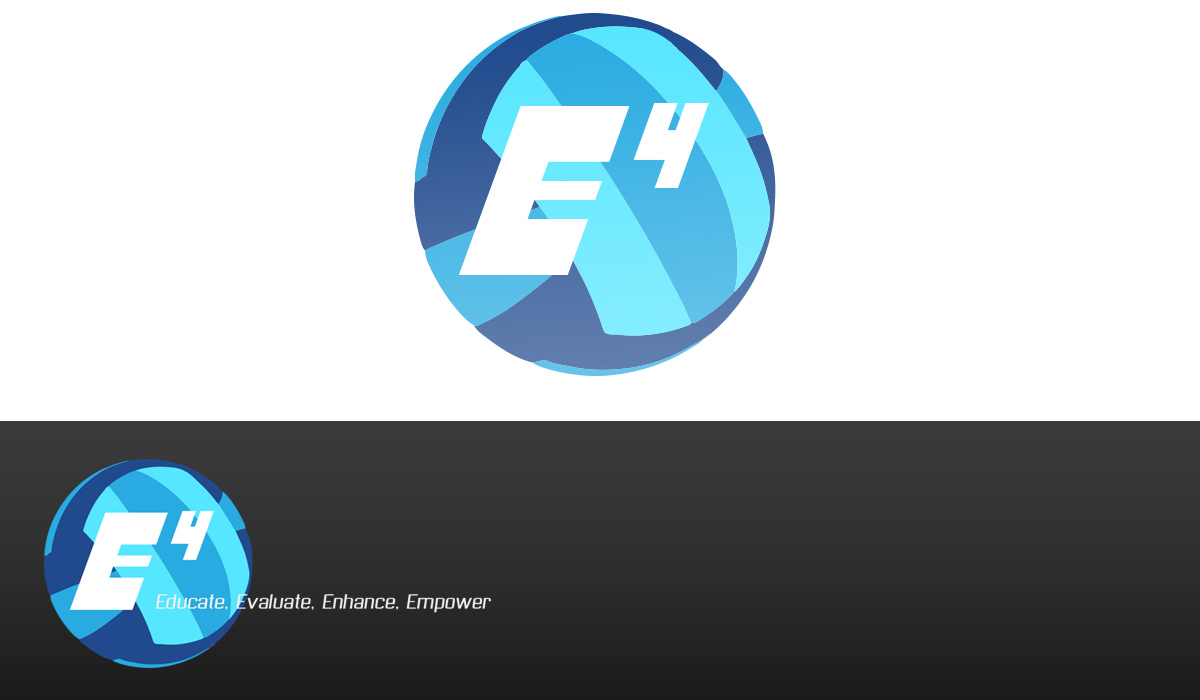 Logo Design by mollusk for E4 Volleyball Services | Design #2941003
