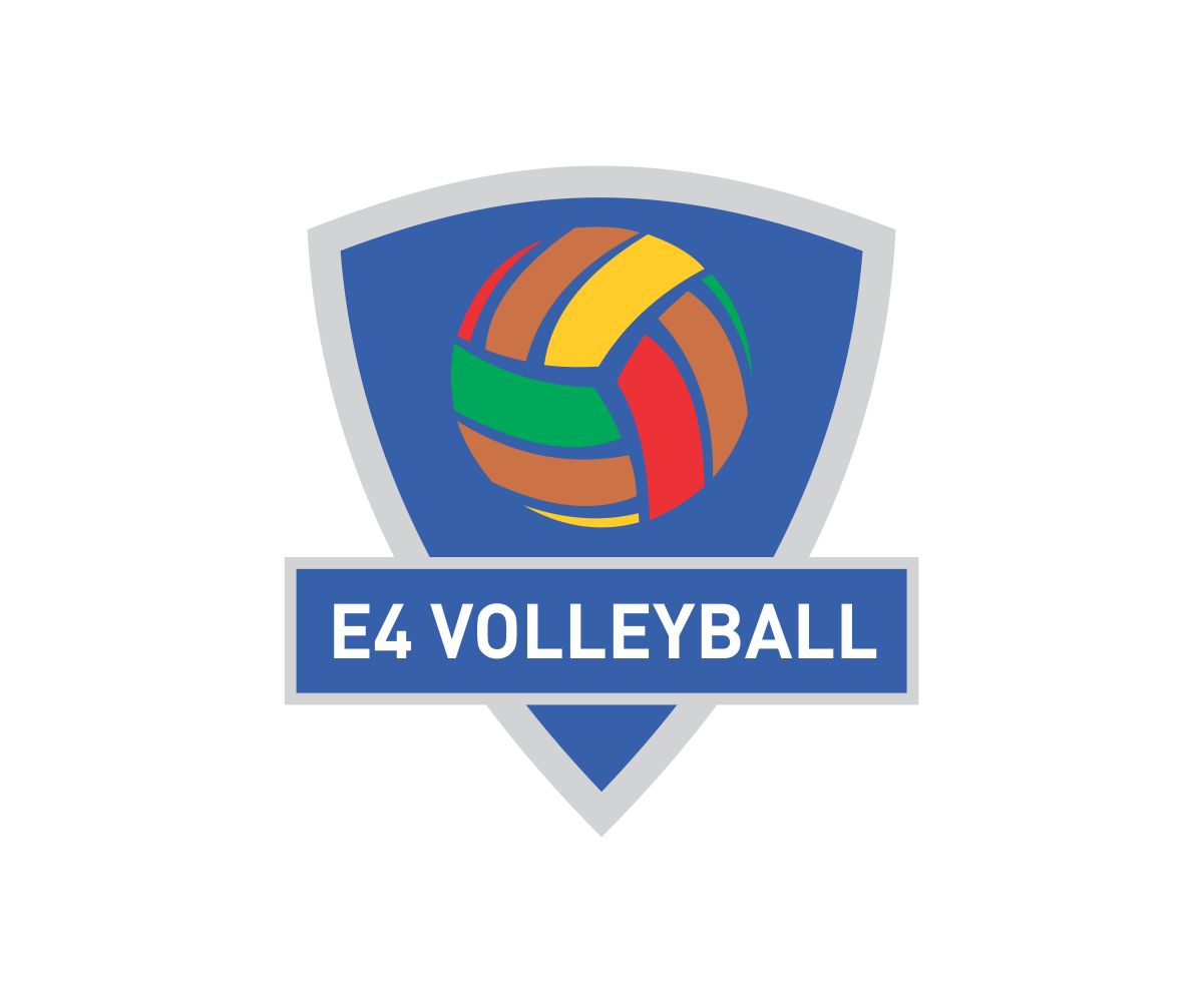 Logo Design by GOODMAN for E4 Volleyball Services | Design #2898419