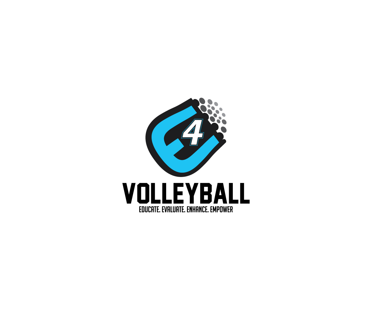 Diseño de Logo por Intro Base para E4 Volleyball Services | Diseño #2903011