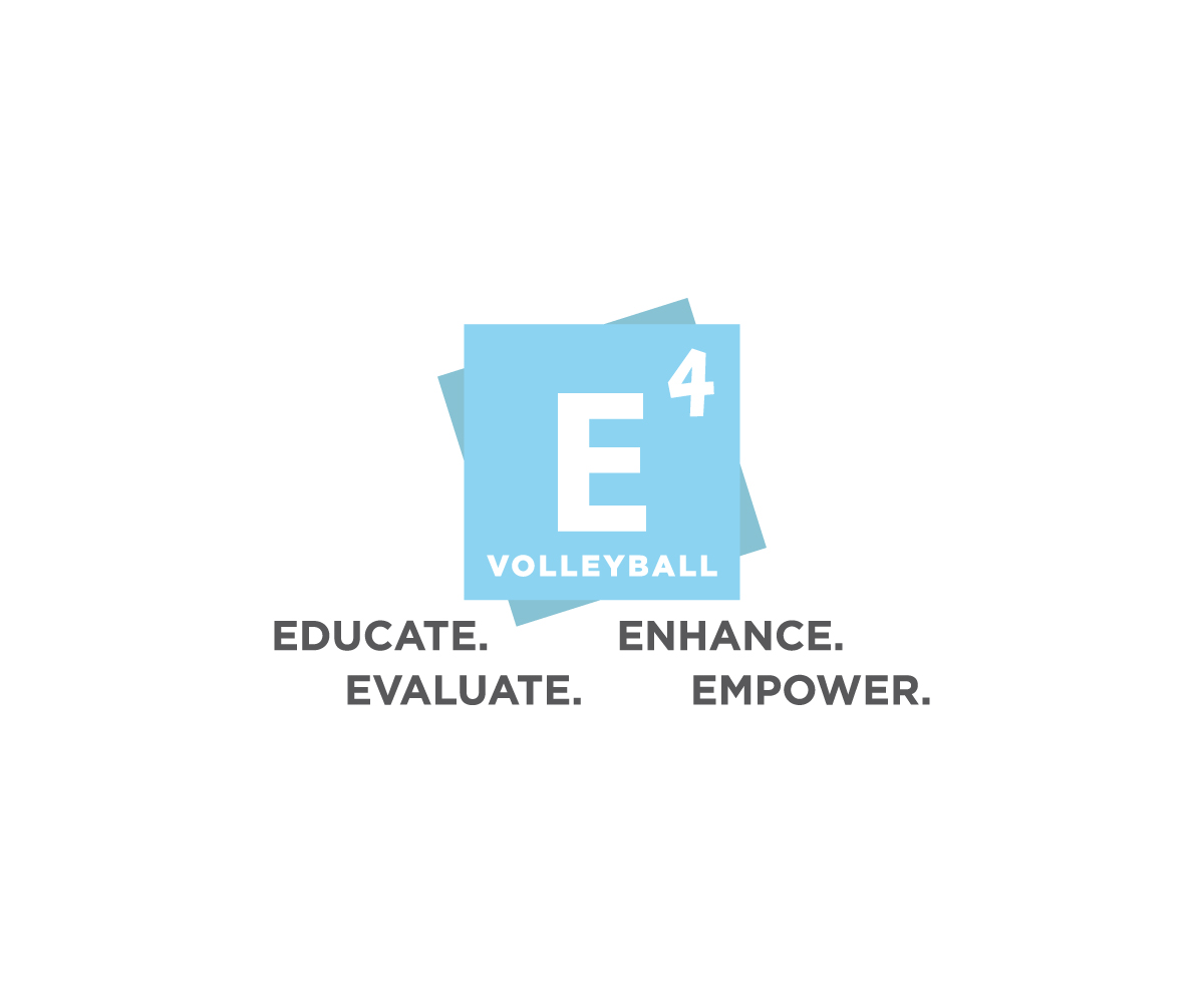 Logo Design by AlexCristian for E4 Volleyball Services | Design #2904491