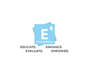Logo Design by AlexCristian for E4 Volleyball Services | Design #2904491