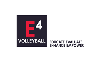 Logo Design by La Calaca Creatives for E4 Volleyball Services | Design: #2903736