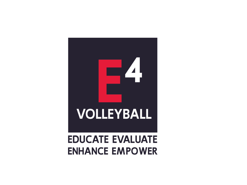 Logo Design by La Calaca Creatives for E4 Volleyball Services | Design #2903738
