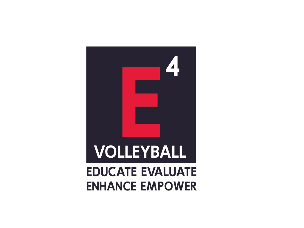 Design de Logo par La Calaca Creatives pour E4 Volleyball Services | Design #2904131