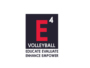 Logo Design by La Calaca Creatives for E4 Volleyball Services | Design: #2904131