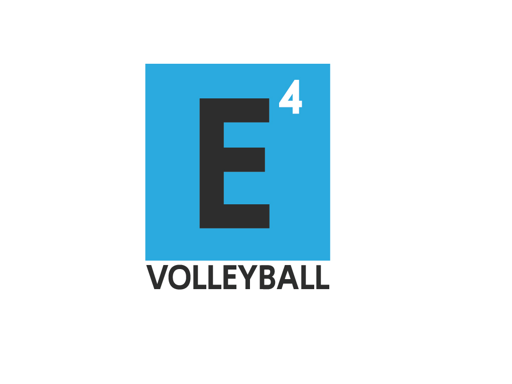 Design de Logo par La Calaca Creatives pour E4 Volleyball Services | Design #2904243