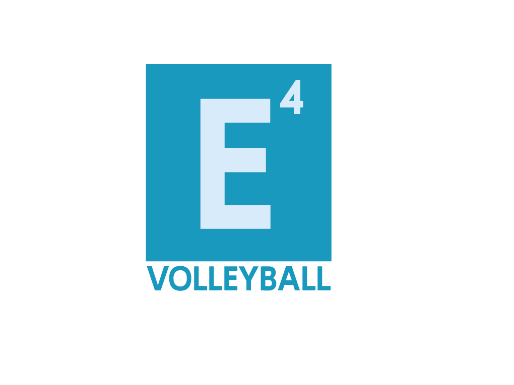 Design de Logo par La Calaca Creatives pour E4 Volleyball Services | Design #2904244