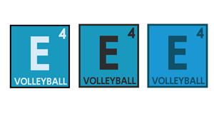 Logo Design by La Calaca Creatives for E4 Volleyball Services | Design: #2906076