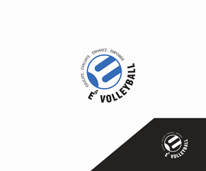 Logo Design by Birdesign for E4 Volleyball Services | Design: #2899869