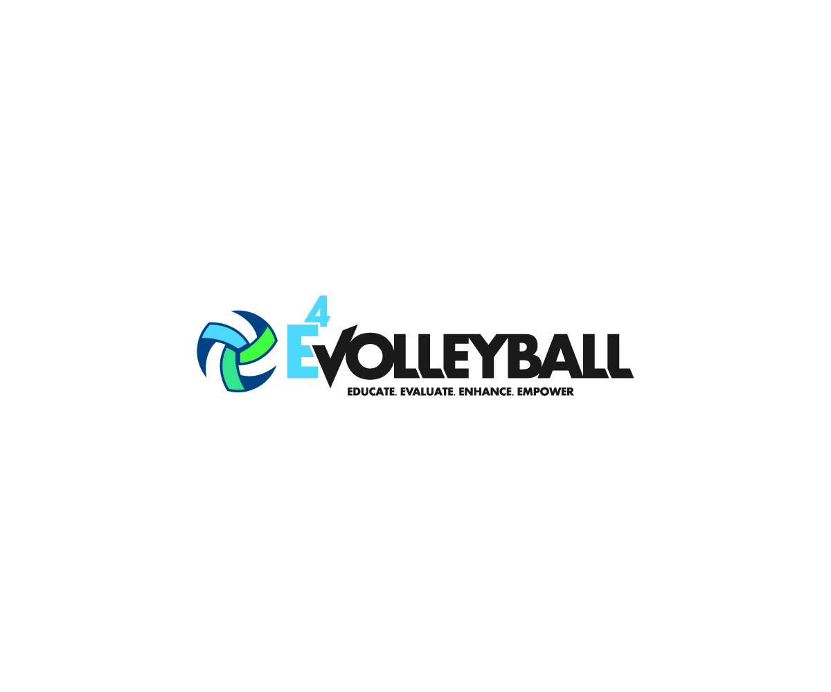 Logo Design by Birdesign for E4 Volleyball Services | Design #2903432