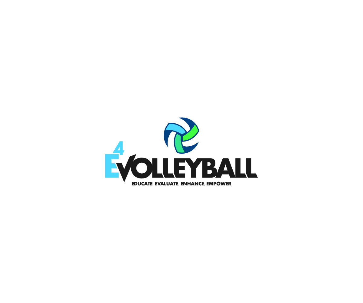 Logo Design by Birdesign for E4 Volleyball Services | Design #2903433