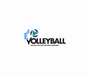 Logo Design by Birdesign for E4 Volleyball Services | Design: #2903435