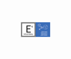 Logo Design by Birdesign for E4 Volleyball Services | Design #2907556