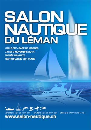 Poster for a Boat show | Poster Design by ELOISE LIND