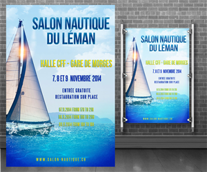 Poster for a Boat show | Poster Design by nurmania