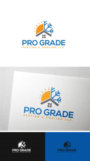 Logo Design by AnteMeridiem for Pro Grade Mechanical  | Design: #19622597