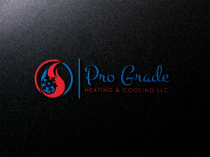Pro Grade Heating & Cooling llc. | Logo Design by Mr  Destiny